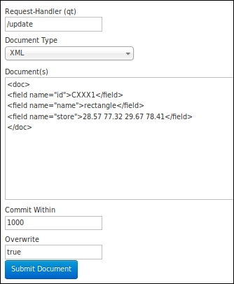 Indexing for spatial search