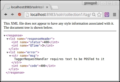 Implementing a text tagger using Solr